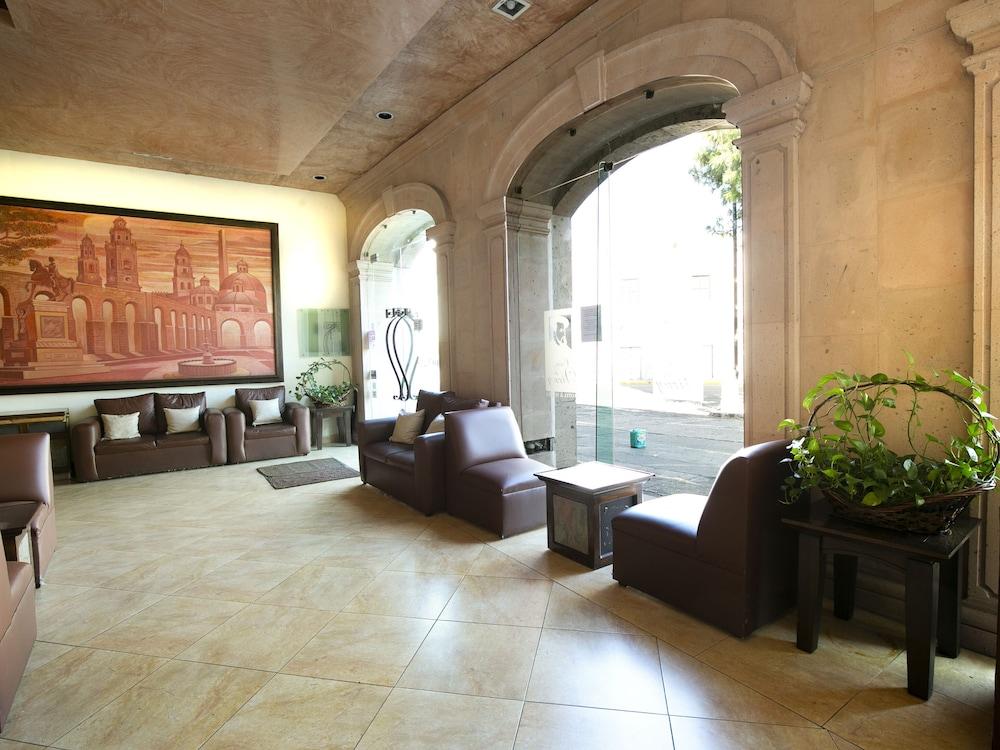 Hotel Casa Del Virrey & Suites Morelia Exterior foto